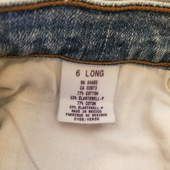 Vintage American Eagle Lightwash Bootcut Jeans Women's Size 6L - Picture 8 of 12